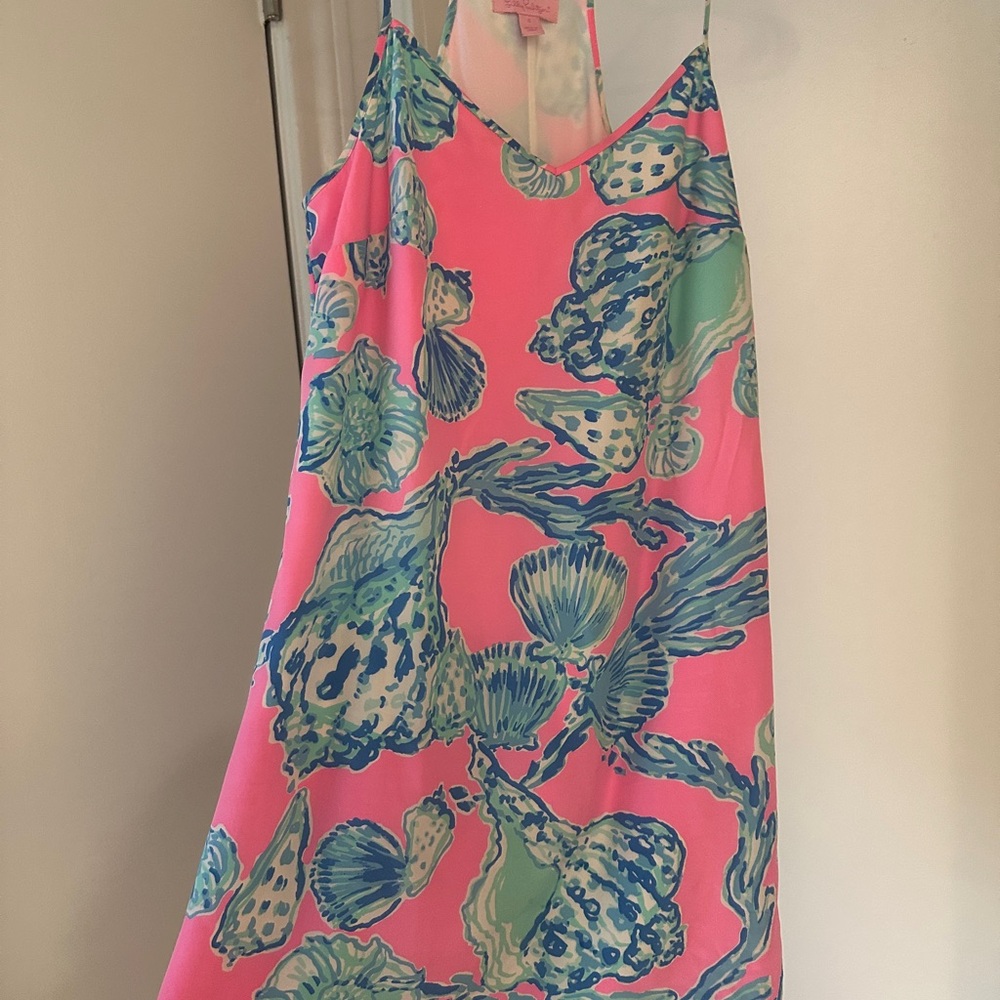 Lilly Pulitzer Pink and Blue Dress
